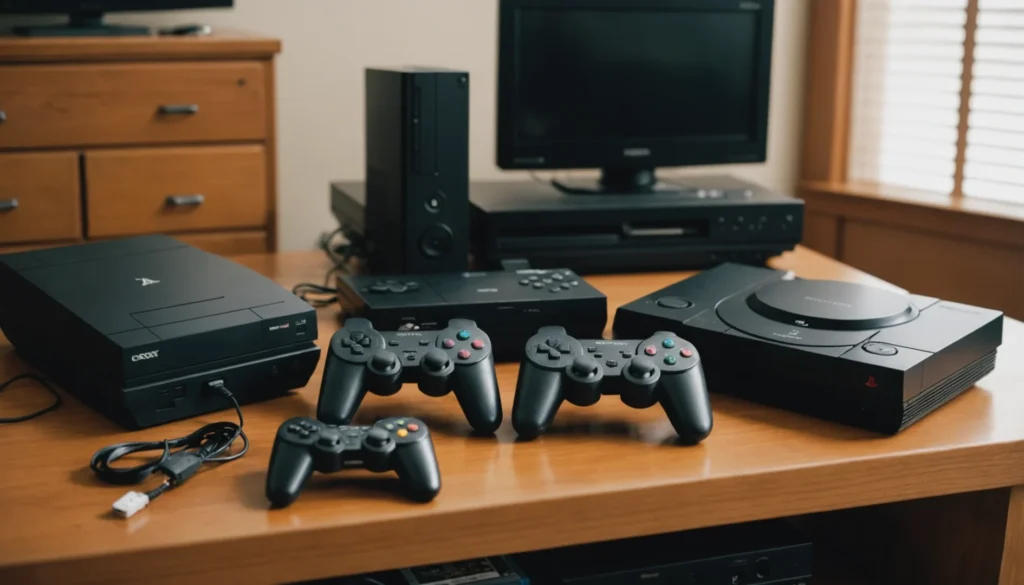 console année 2000