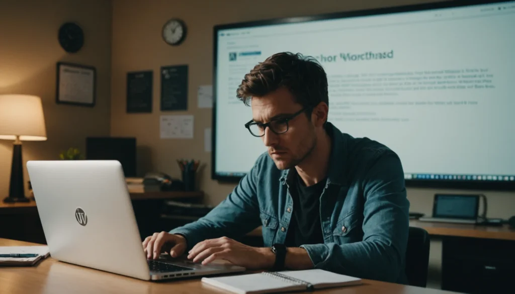 erreur critique wordpress