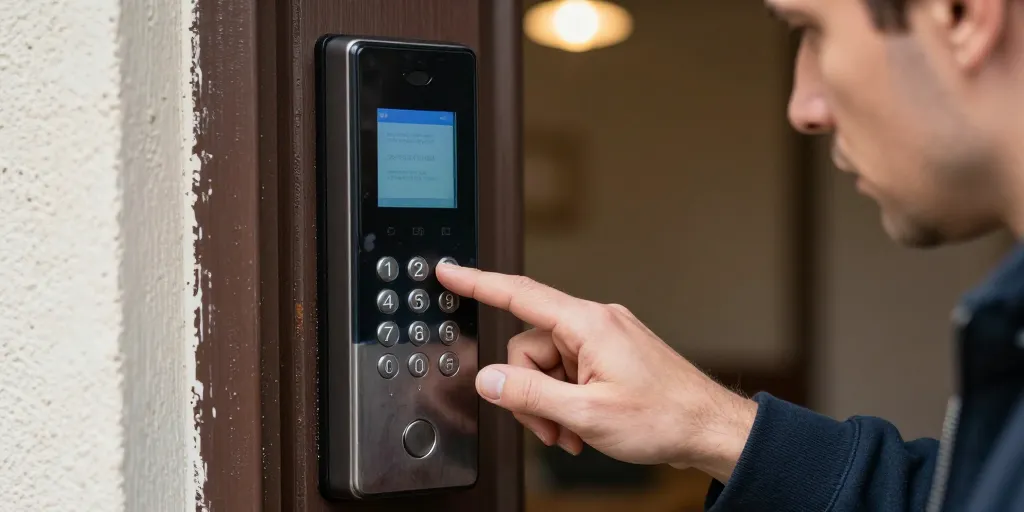 serrure connectée à code